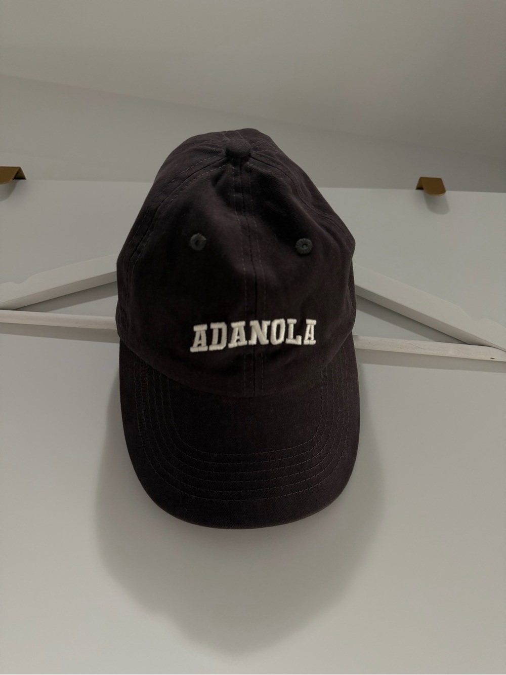 ADANOLA Woman’s Charcoal Baseball Cap